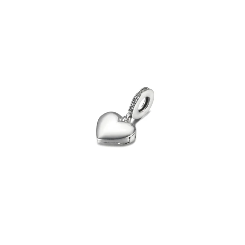 (image for) PANDORA Openable Heart Locket Dangle Charm - 799537C01 - View 3