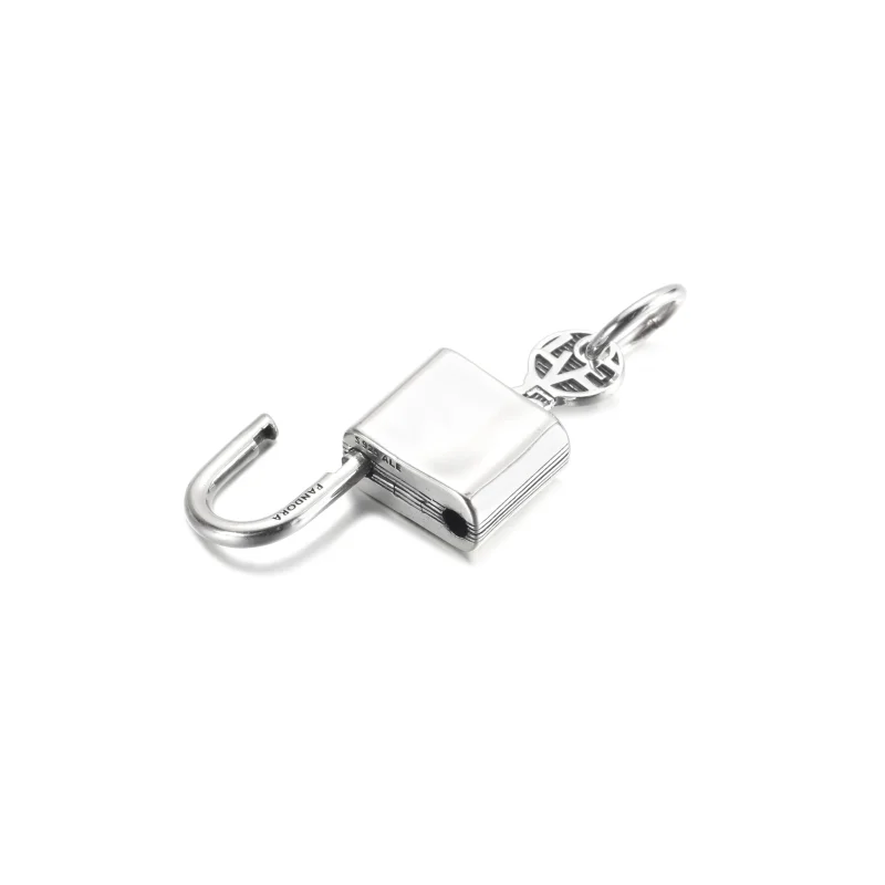 (image for) PANDORA Padlock and Key Dangle Charm - 790088C01 - View 5