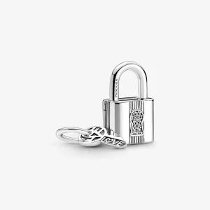 (image for) PANDORA Padlock and Key Dangle Charm - 790088C01