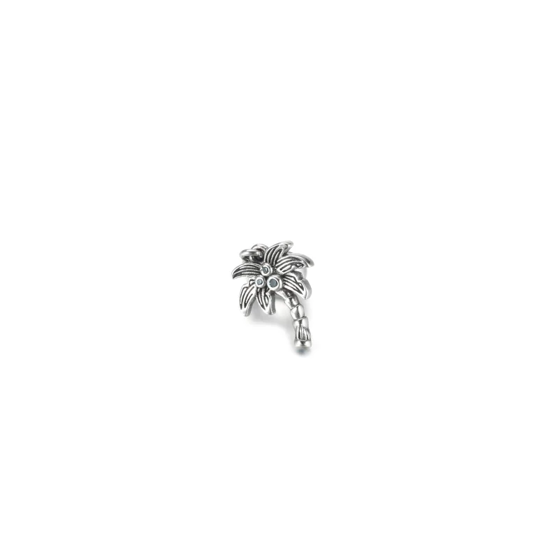 (image for) PANDORA Palm Tree & Coconuts Dangle Charm - 799438C01 - View 4