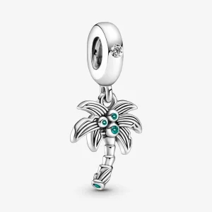 (image for) PANDORA Palm Tree & Coconuts Dangle Charm - 799438C01