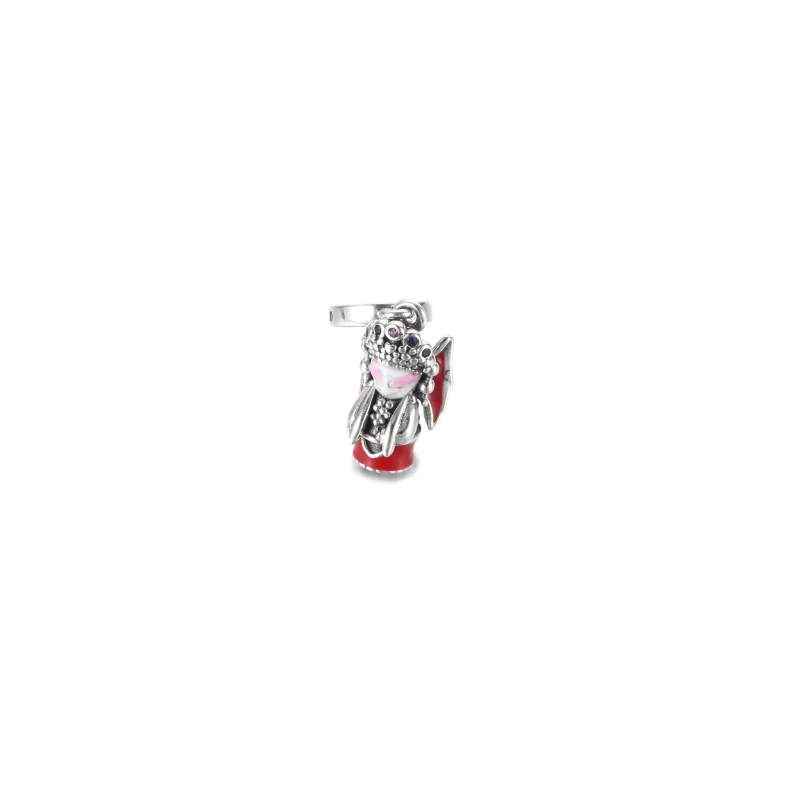 (image for) PANDORA peking opera doll dangle charm - 799387C01 - View 4