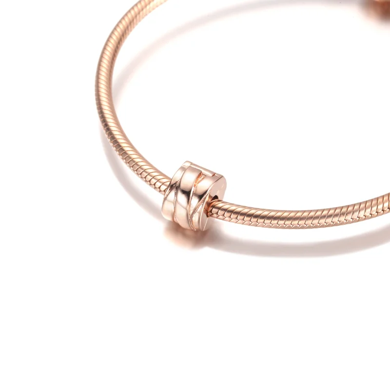 (image for) PANDORA Polished Ribbons Clip Charm - 789502C00 - View 5