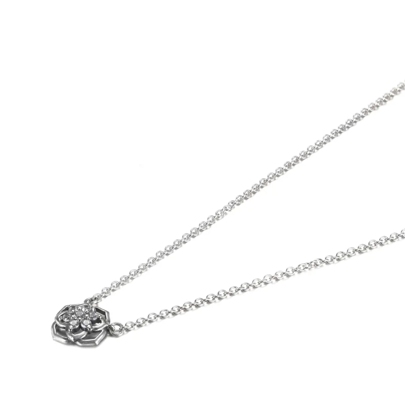 (image for) PANDORA rose petals collier necklace - 399370C01 - View 2
