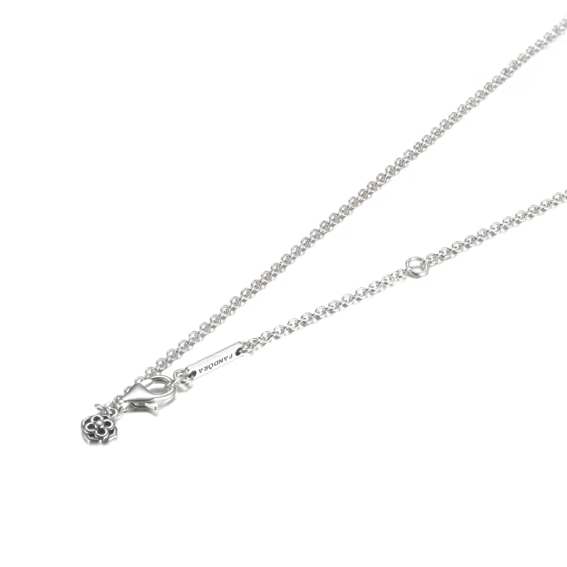 (image for) PANDORA rose petals collier necklace - 399370C01 - View 4