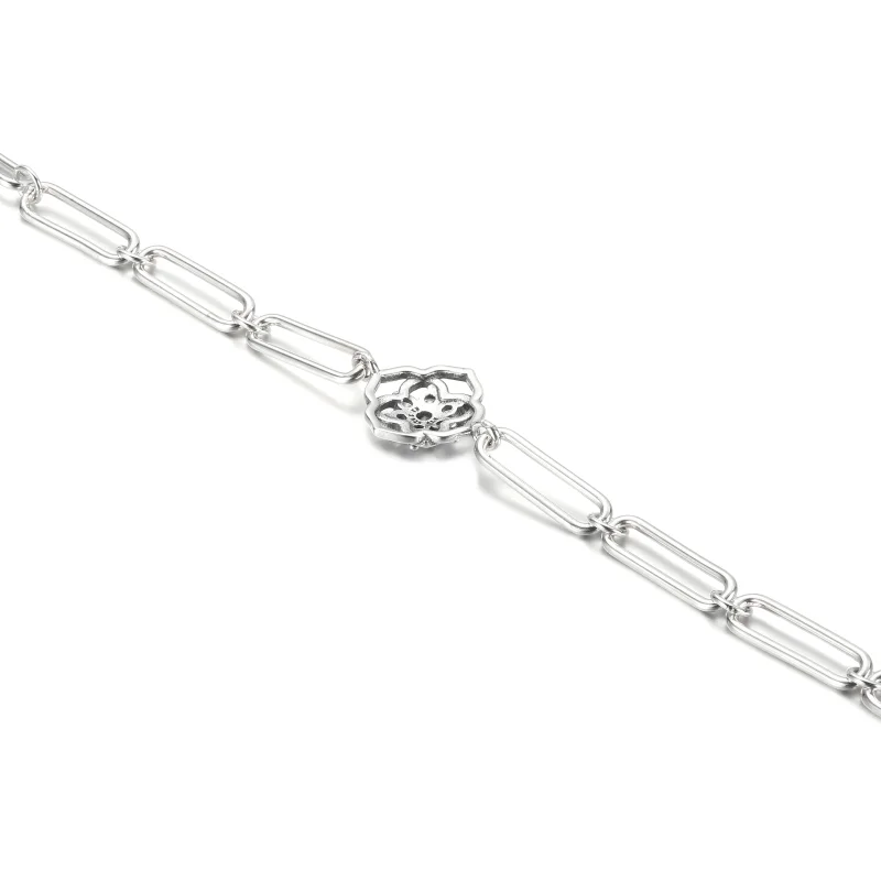 (image for) PANDORA rose petals link bracelet - 599409C01 - View 4