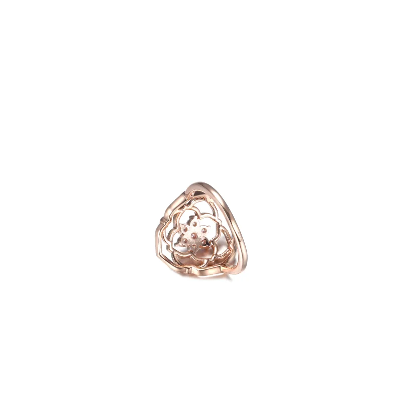 (image for) PANDORA rose petals statement ring - 189412C01 - View 5