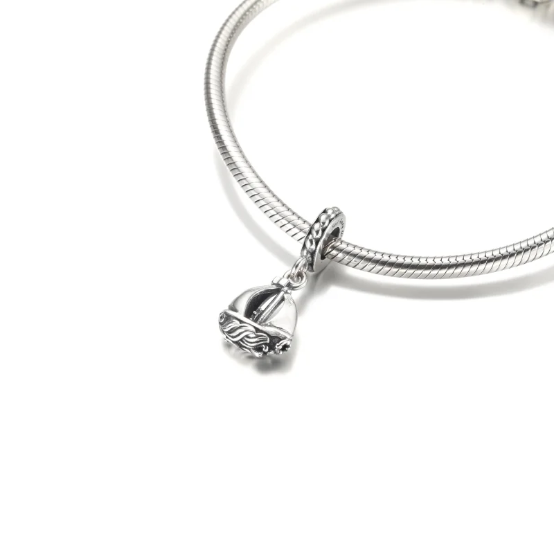 (image for) PANDORA Sail Boat Dangle Charm - 799439C00 - View 5