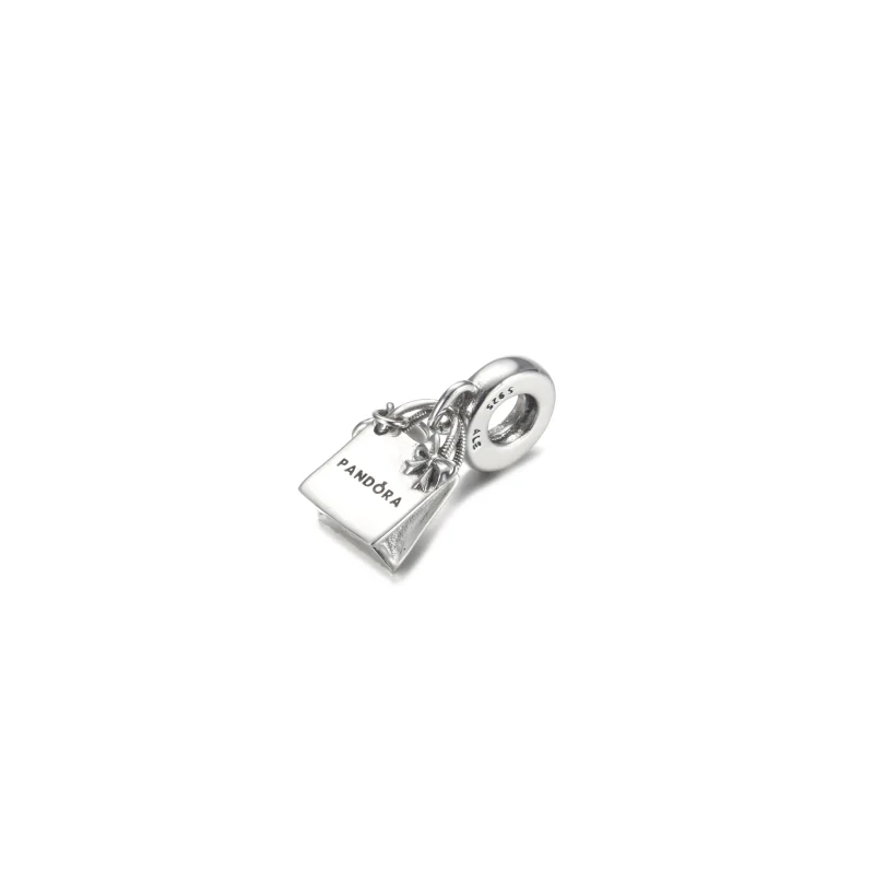 (image for) Pandora Shopping Bag Dangle Charm - 799536C00 - View 2