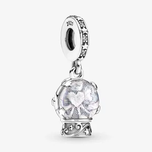 (image for) PANDORA Snow Globe Angel Dangle Charm - 790027C01