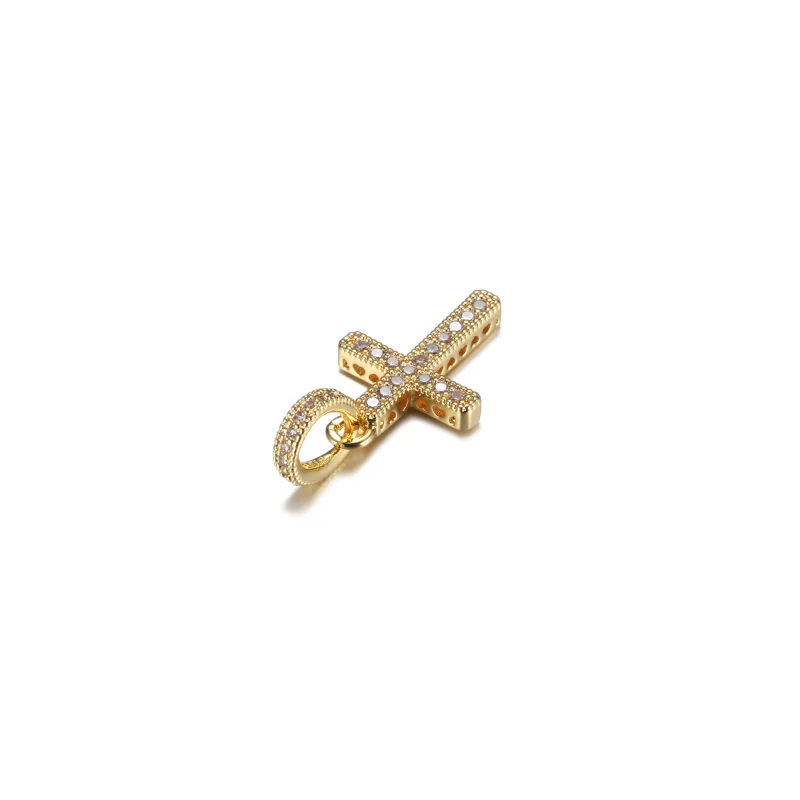 (image for) PANDORA Sparkling Cross Pendant - 359521C01 - View 4