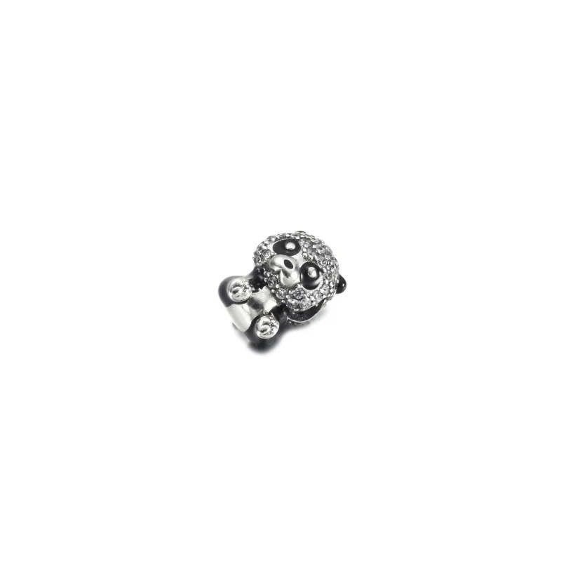 (image for) PANDORA Sparkling Cute Panda Charm - 790771C01 - View 2
