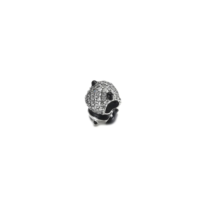 (image for) PANDORA Sparkling Cute Panda Charm - 790771C01 - View 3