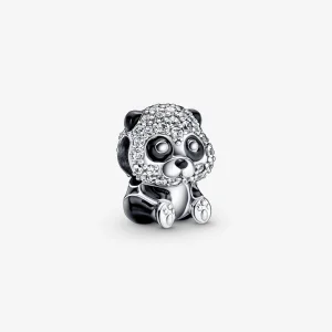 (image for) PANDORA Sparkling Cute Panda Charm - 790771C01