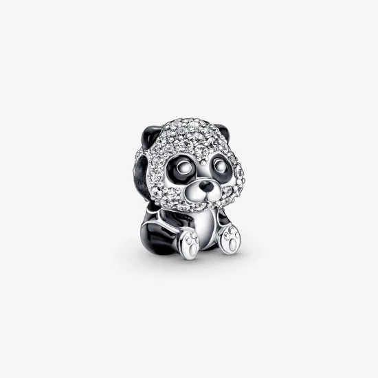 (image for) PANDORA Sparkling Cute Panda Charm - 790771C01