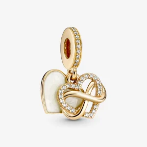 (image for) PANDORA sparkling infinity heart dangle charm - 759516C01