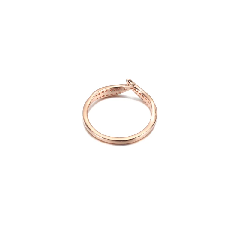 (image for) PANDORA Sparkling Leaves Ring - 189533C01 - View 4