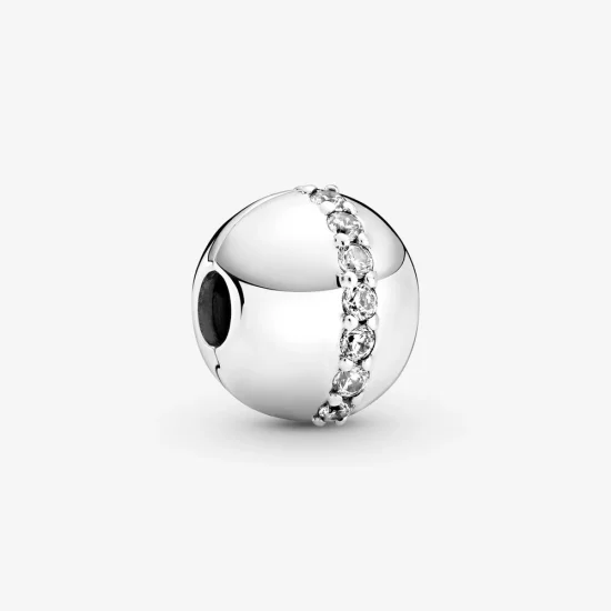 (image for) PANDORA Sparkling Line Clip Charm - 799403C01