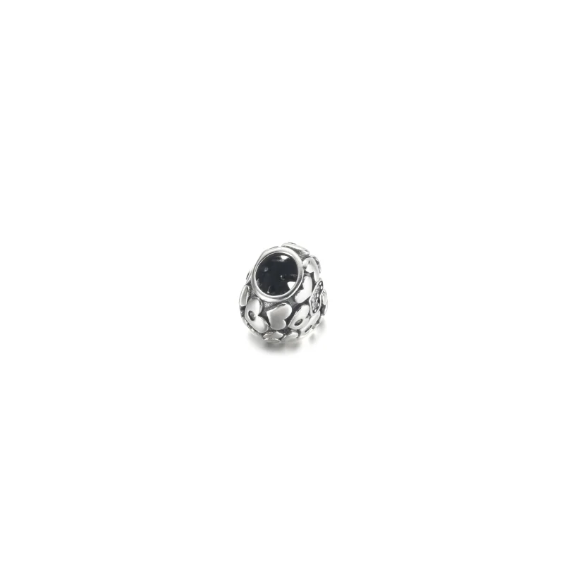 (image for) PANDORA Sparkling Openwork Heart Charm - 791061C01 - View 4