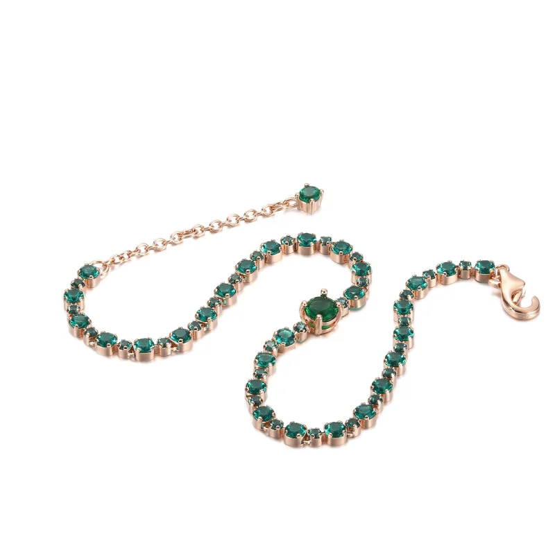 (image for) PANDORA Sparkling Pavé Tennis Bracelet - 580044C01 - View 3