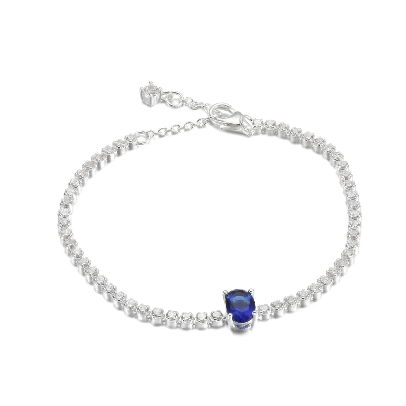 (image for) PANDORA Sparkling Pavé Tennis Bracelet - 590039C01 - View 2