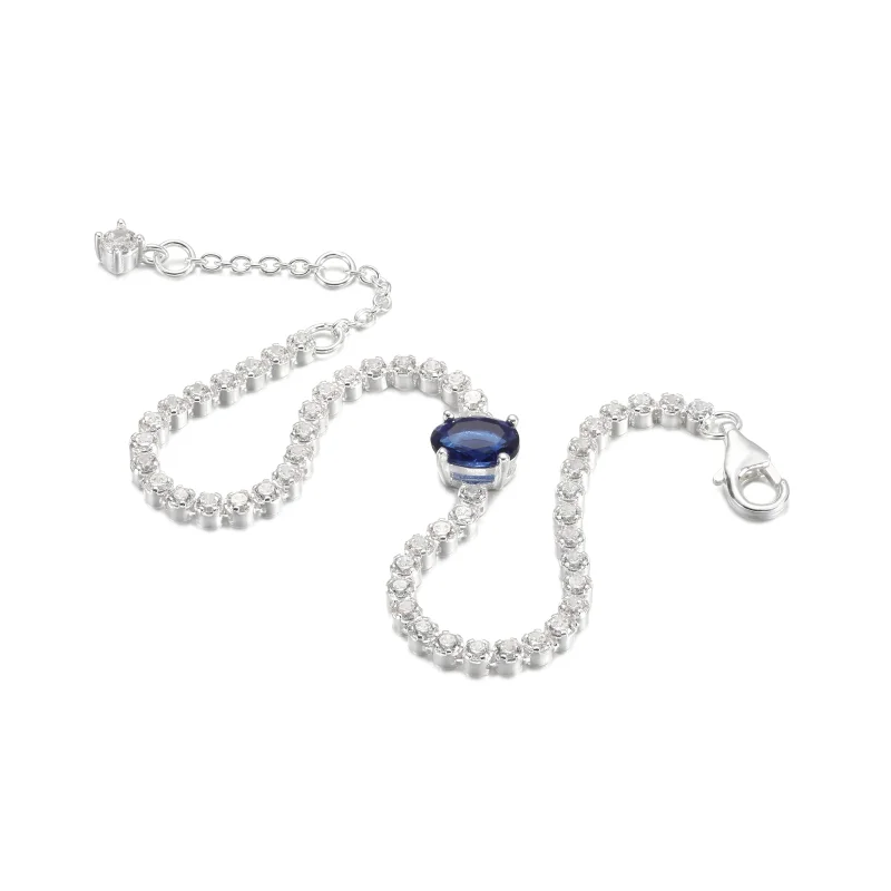 (image for) PANDORA Sparkling Pavé Tennis Bracelet - 590039C01 - View 3