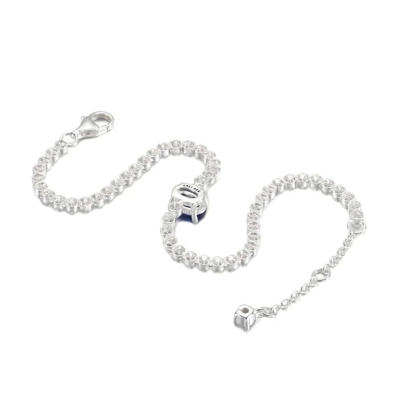 (image for) PANDORA Sparkling Pavé Tennis Bracelet - 590039C01 - View 4