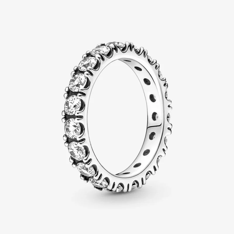 (image for) PANDORA Sparkling Row Eternity Ring - 190050C01 - Product Image