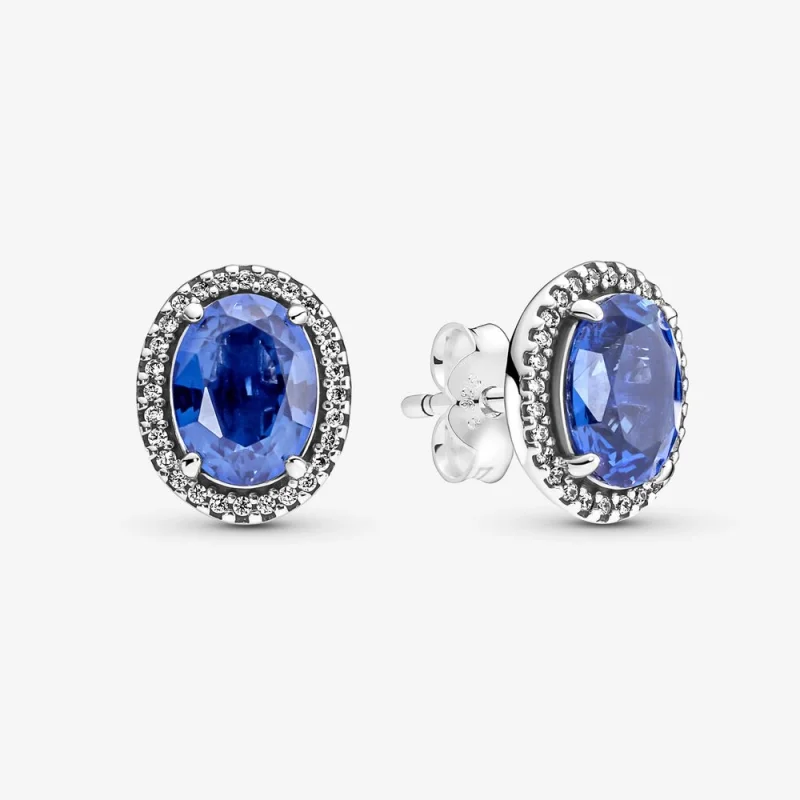 (image for) PANDORA Sparkling Statement Halo Stud Earrings - 290040C01 - Product Image