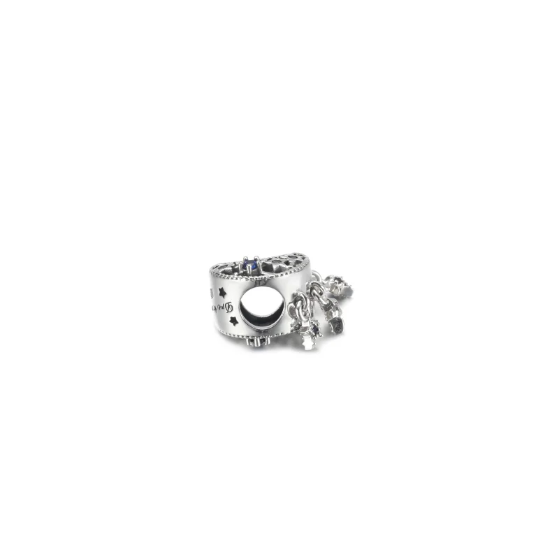 (image for) PANDORA Star & Crescent Moon Charm - 799643C01 - View 3