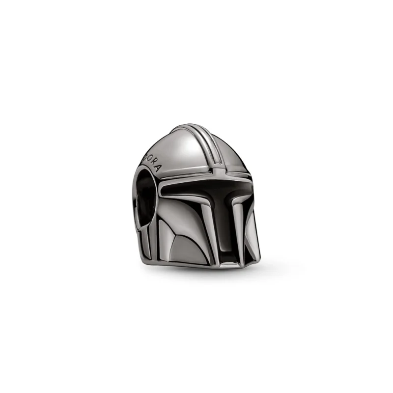 (image for) PANDORA Star Wars Limited Edition The Mandalorian Helmet Charm - 740019C01 - Product Image