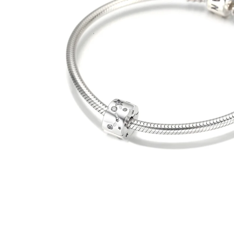 (image for) PANDORA Stars & Galaxy Clip Charm - 790010C01 - View 5