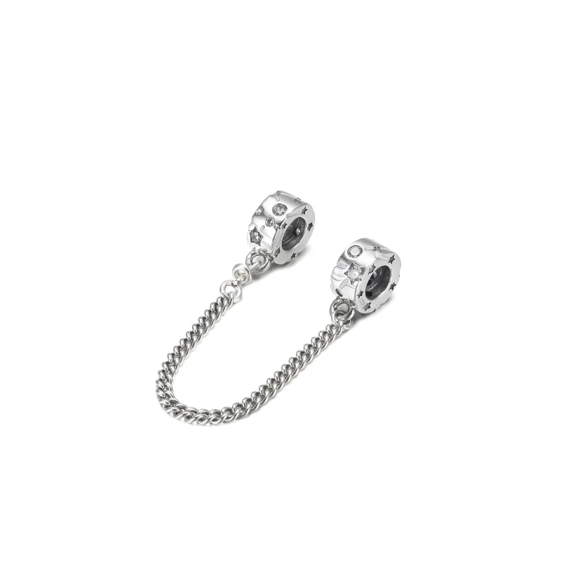 (image for) PANDORA Stars & Galaxy Safety Chain - 790011C01 - View 2