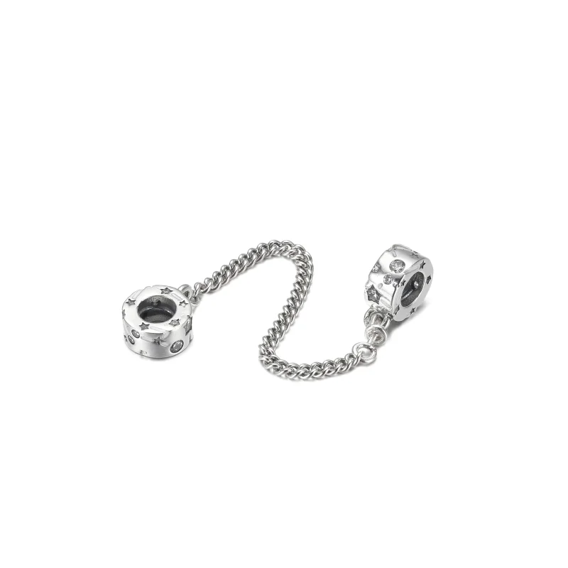 (image for) PANDORA Stars & Galaxy Safety Chain - 790011C01 - View 3