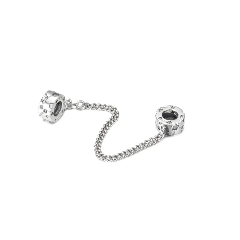 (image for) PANDORA Stars & Galaxy Safety Chain - 790011C01 - View 5