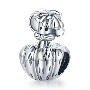 (image for) Pandora Style Silver A rat that steals pumpkins Charm - SCC1927