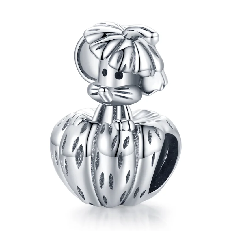 (image for) Pandora Style Silver A rat that steals pumpkins Charm - SCC1927 - Product Image