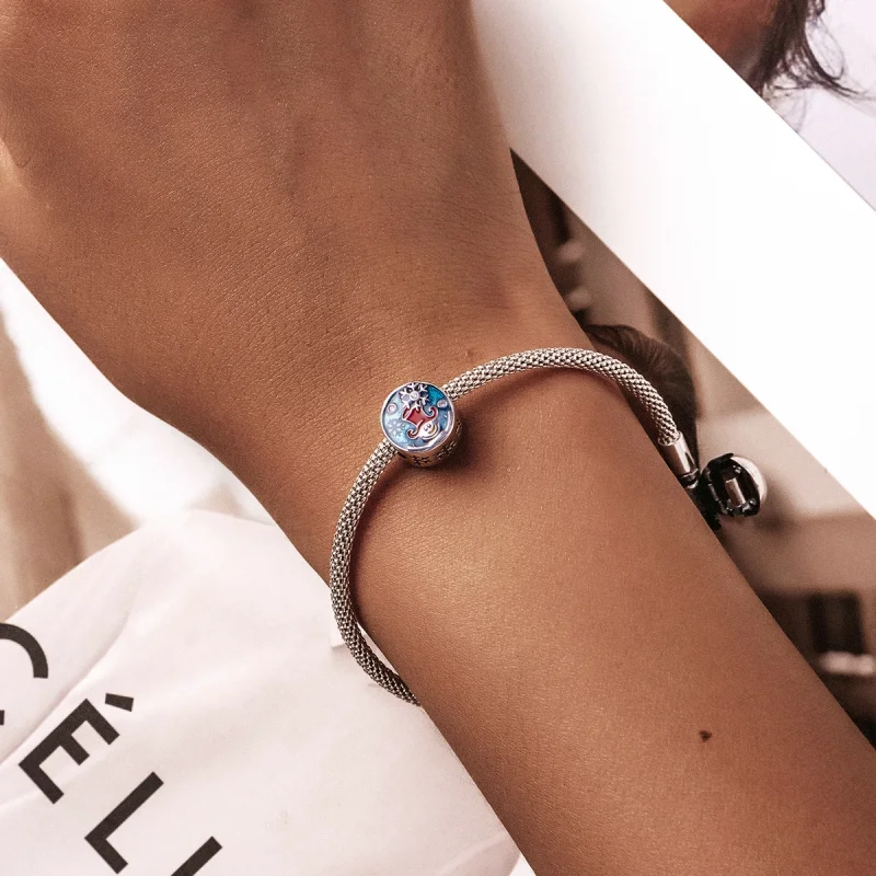 (image for) Pandora Style Silver Christmas clown Charm - SCC2038 - View 5