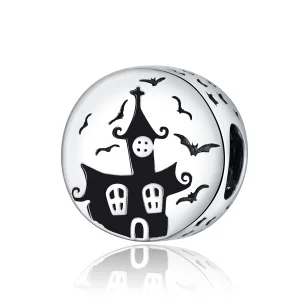 (image for) Pandora Style Silver Ghost Castle Charm - SCC1615