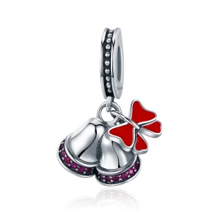 (image for) Pandora Style Silver Lovely bell Dangle - SCC233