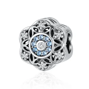 (image for) Pandora Style Silver Romantic snowflakes Charm - SCC247