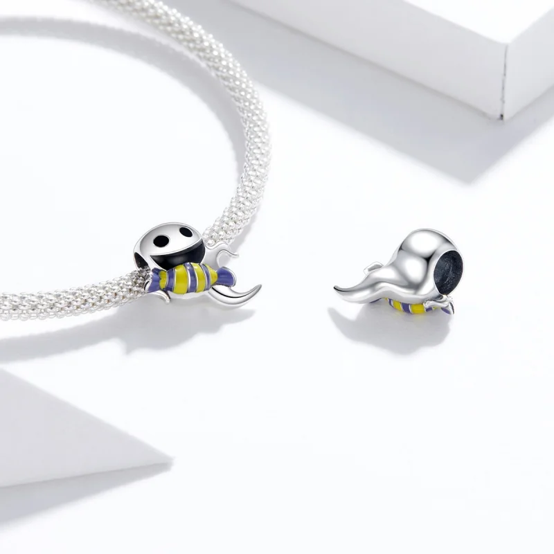 (image for) Pandora Style Silver Troublemaker Charm - SCC1619 - View 4