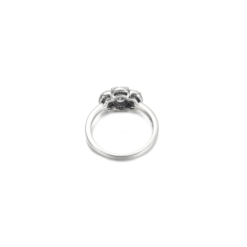 (image for) PANDORA Three Stone Vintage Ring - 190049C01 - View 4