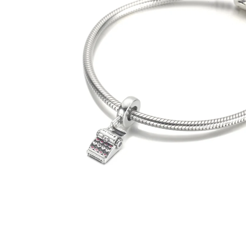 (image for) PANDORA Typewriter Dangle Charm - 790069C01 - View 5