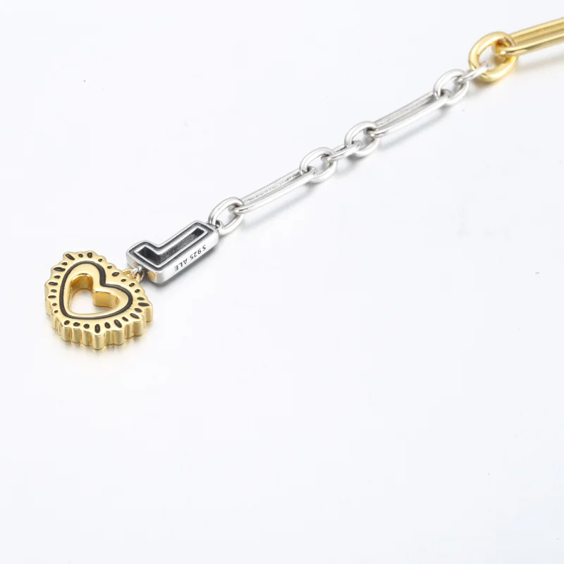 (image for) Keith Haring x Pandora Two-tone Love Links Bracelet - 562223C01 - View 8