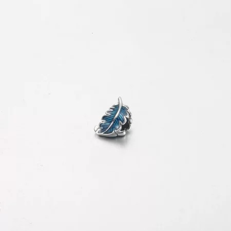PANDORA Blue Curved Feather Charm - 792576C01