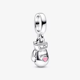 PANDORA Boxing Glove Dangle Charm - 792550C01 PANDORA Boxing Glove Dangle Charm - 792550C01