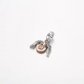 PANDORA Celestial Compass Angel Wings Dangle Charm - 782359C01 PANDORA Celestial Compass Angel Wings Dangle Charm - 782359C01