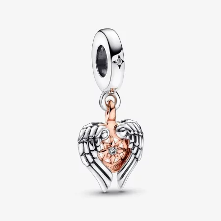 PANDORA Celestial Compass Angel Wings Dangle Charm - 782359C01 PANDORA Celestial Compass Angel Wings Dangle Charm - 782359C01