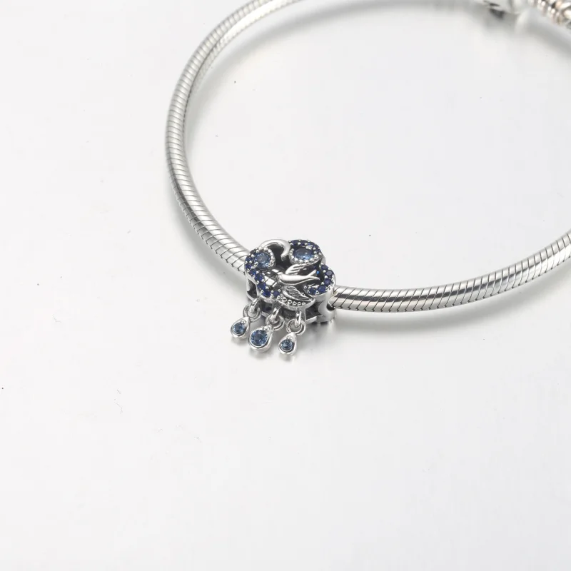 (image for) PANDORA Cloud & Swallow Charm - 792569C01 - View 12